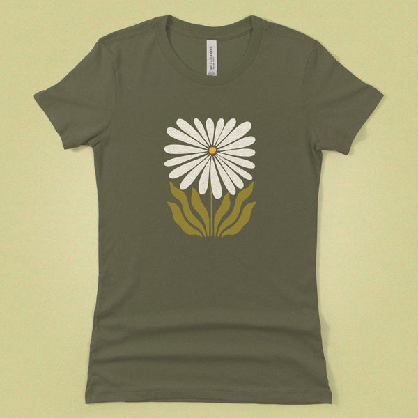 Modern Daisy Flower Women's Tee