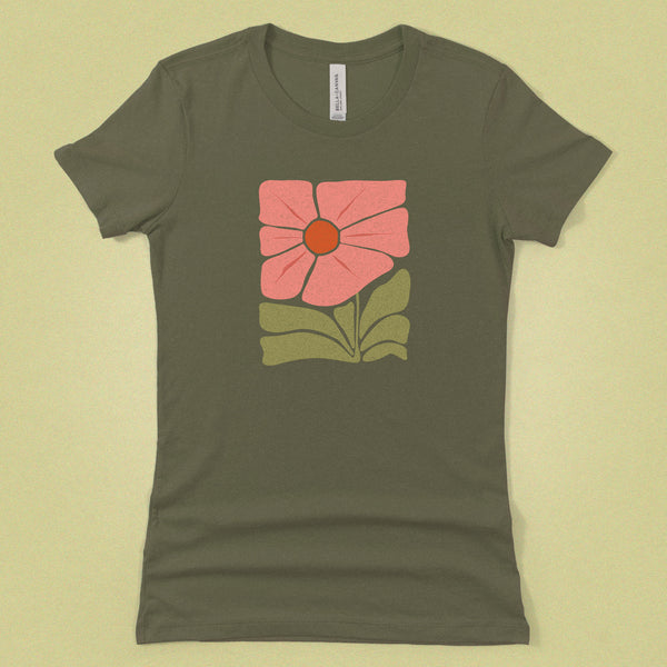 Modern Bold Flower Women's Tee