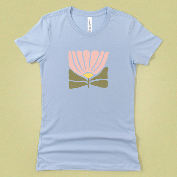 Modern Abstract Flower Women's Tee