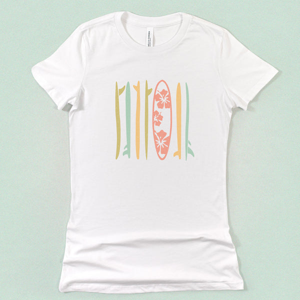 Funky Surfboards Women's Tee