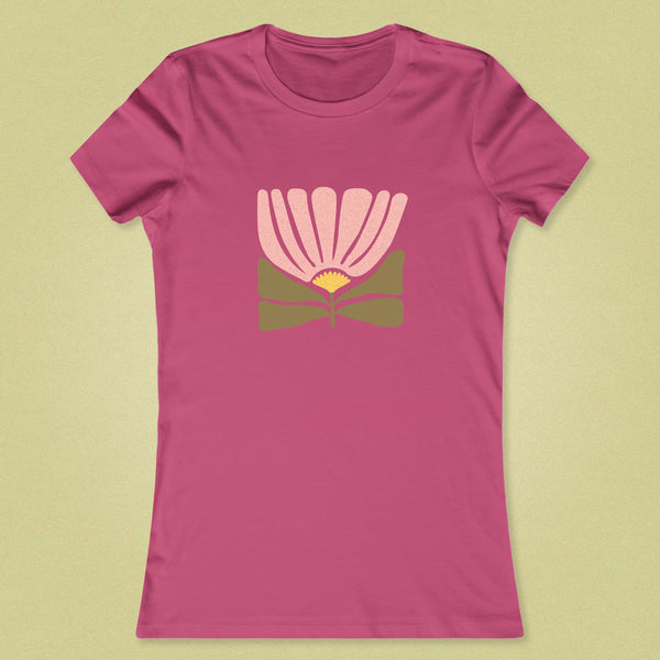 Modern Abstract Flower Women's Tee