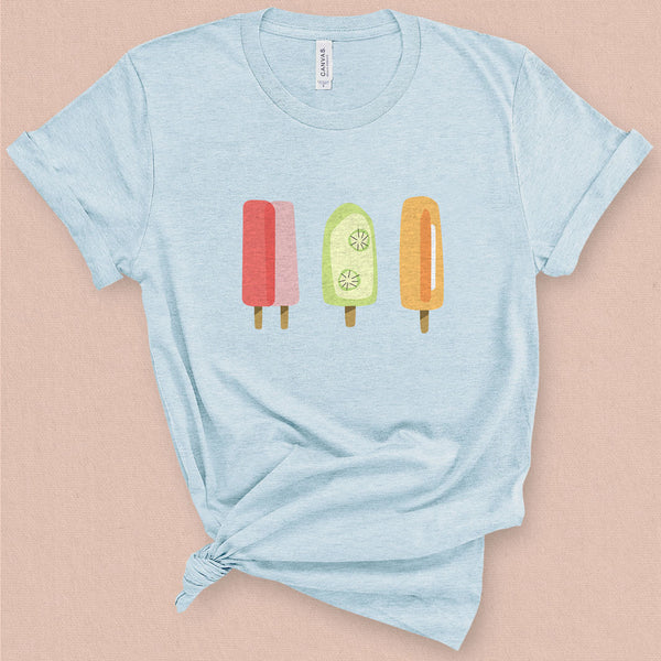 Retro Popsicle Graphic Tee - MoxiCali