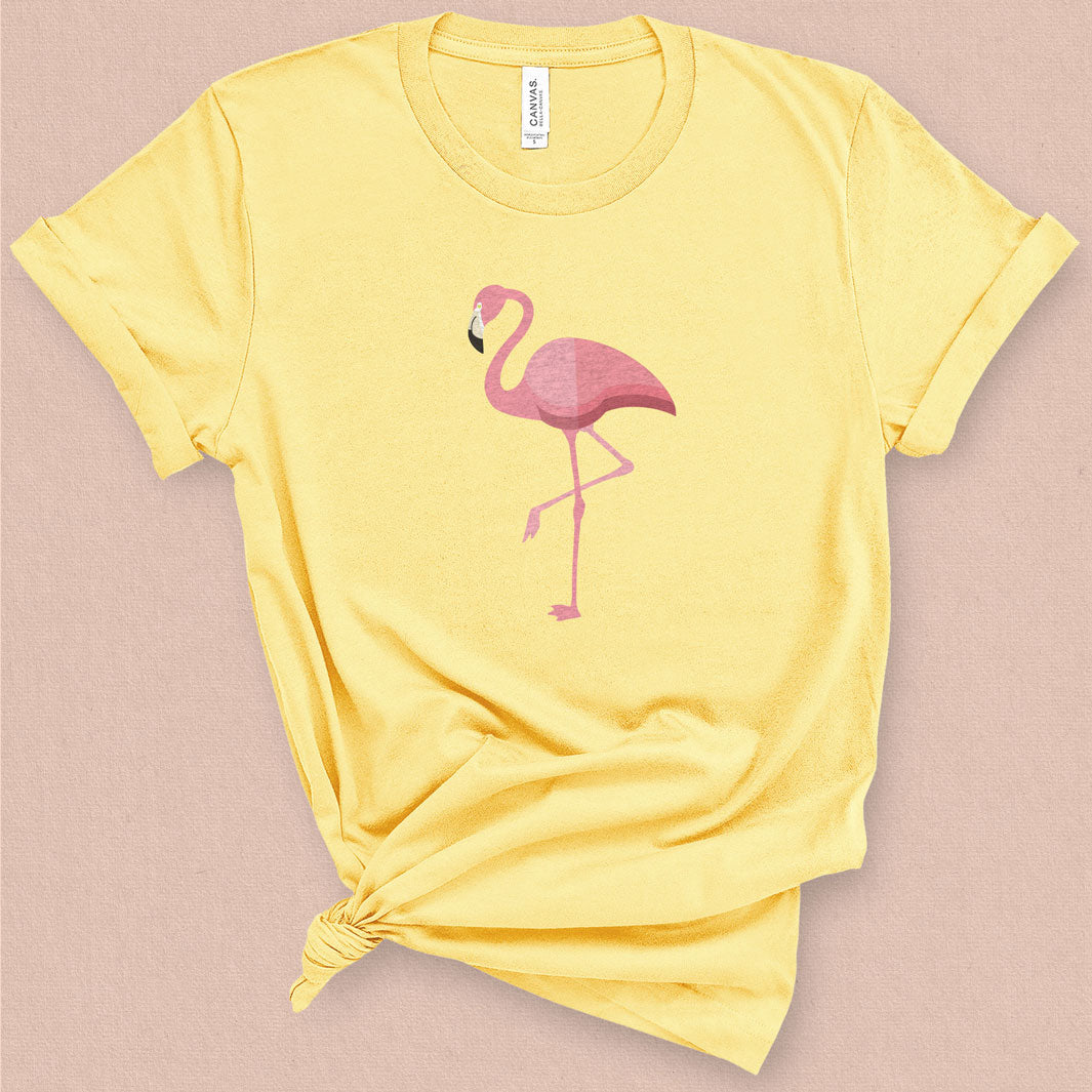 Be a Flamingo in a Flock of Pigeons Short Sleeve Women's T-Shirt