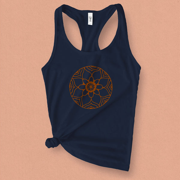 Boho Mandala Boho Graphic Tank Top - MoxiCali