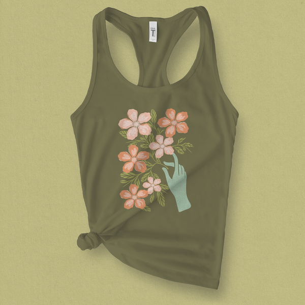 Gift of Flower Blossoms Tank Top