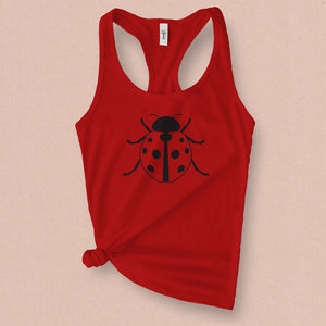 Ladybug Graphic Tank Top - MoxiCali