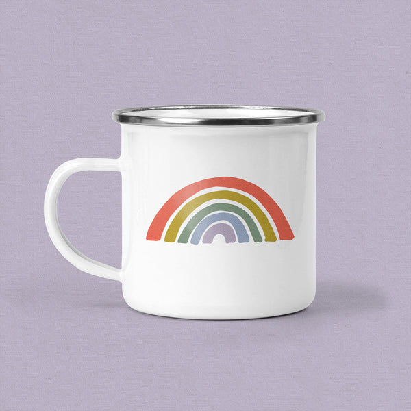 Retro Rainbow Camp Mug - MoxiCali