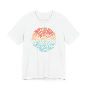 Tribal Flower Sunset Classic Tee