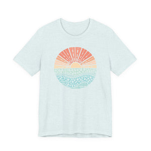 Tribal Flower Sunset Classic Tee