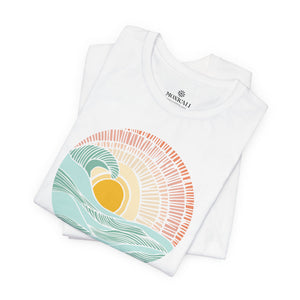 Barrel Wave Sunset Tee