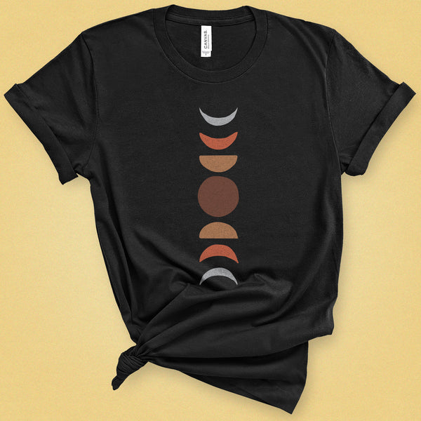 Terracotta Moon Phase Classic Tee