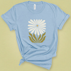 Modern Daisy Flower Classic Tee