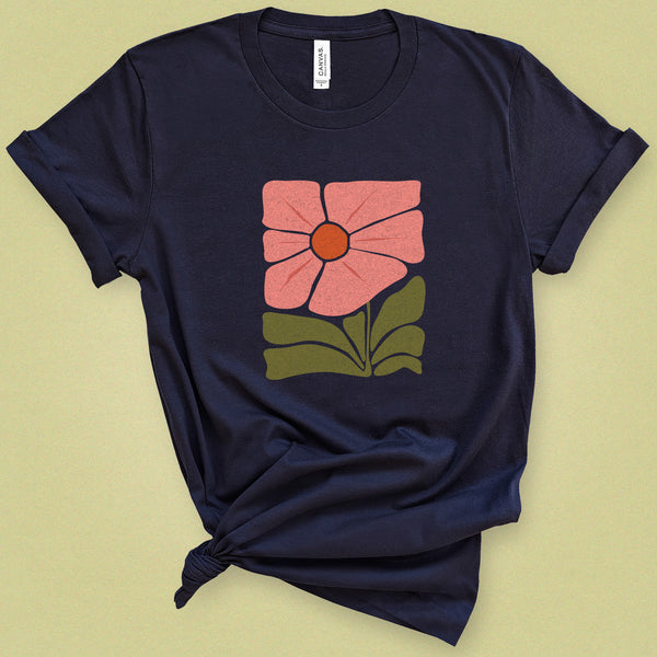 Modern Bold Flower Classic Tee