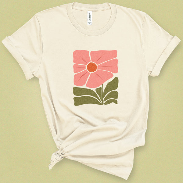 Modern Bold Flower Classic Tee