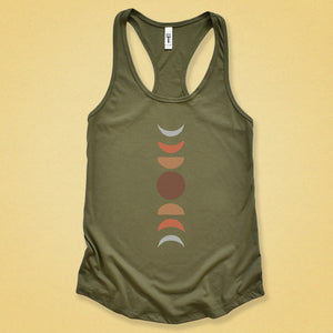 Terracotta Moon PhaseTank Top