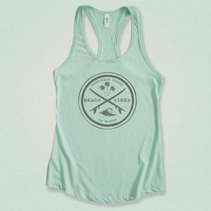 Happiness Comes In Waves Tank Top