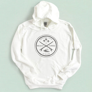 Happiness Comes In Waves Hooded Sweatshirt