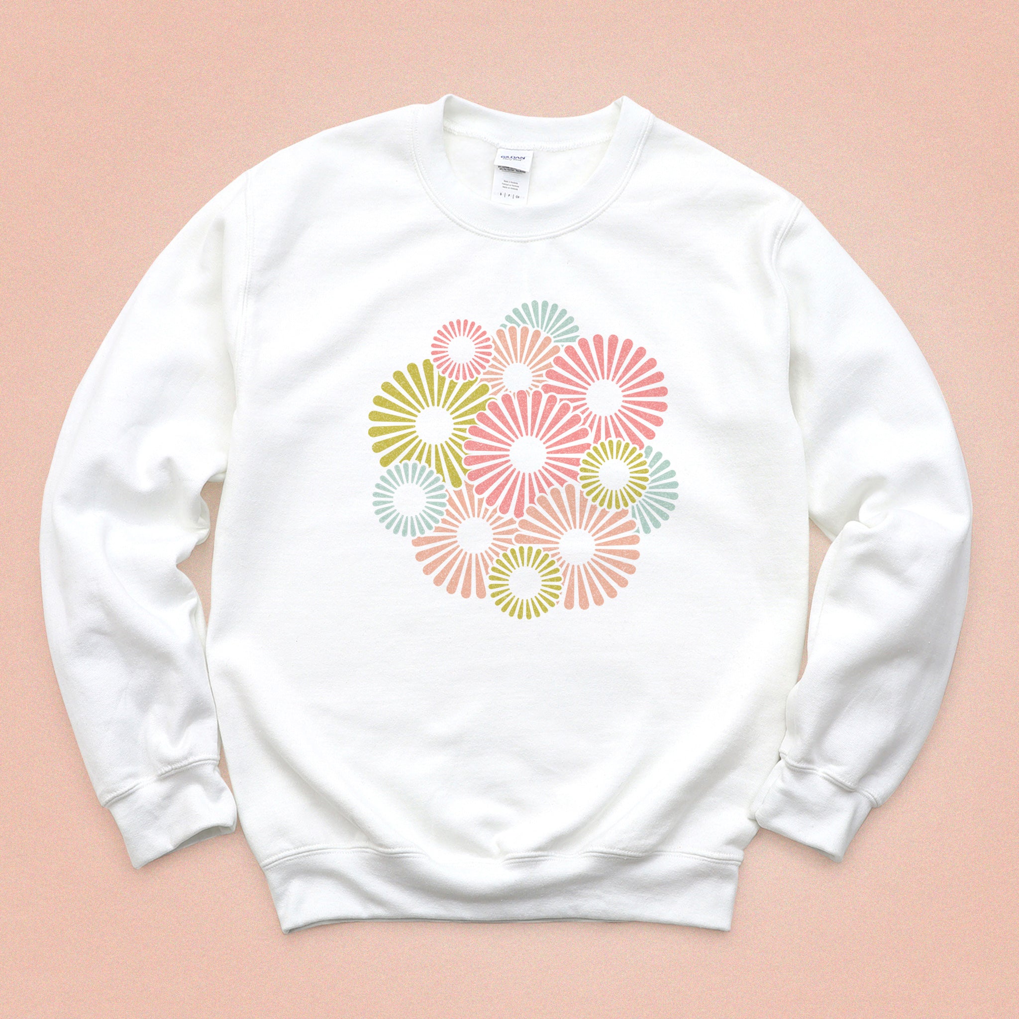 【GRAVER】25SS★ GROA Flower Logo Sweatshirt GRAVER】25SS☆ GROA Flower Logo Sweatshirt (GRAVER