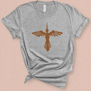 Boho Hummingbird Graphic Tee - MoxiCali