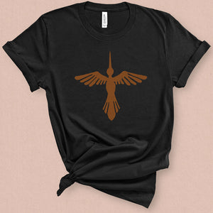 Boho Hummingbird Graphic Tee - MoxiCali