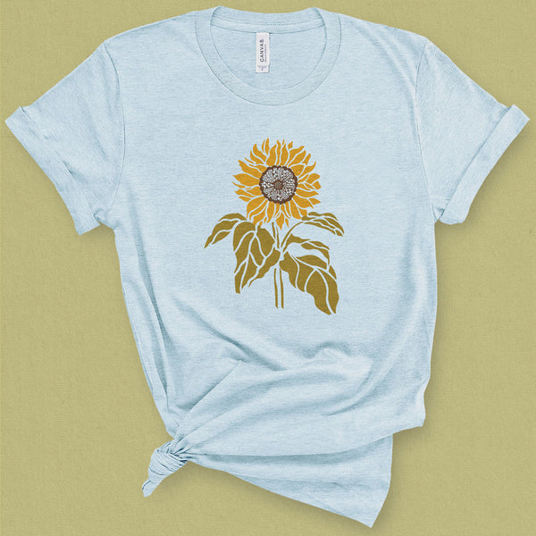 Sunflower Graphic Tee - MoxiCali