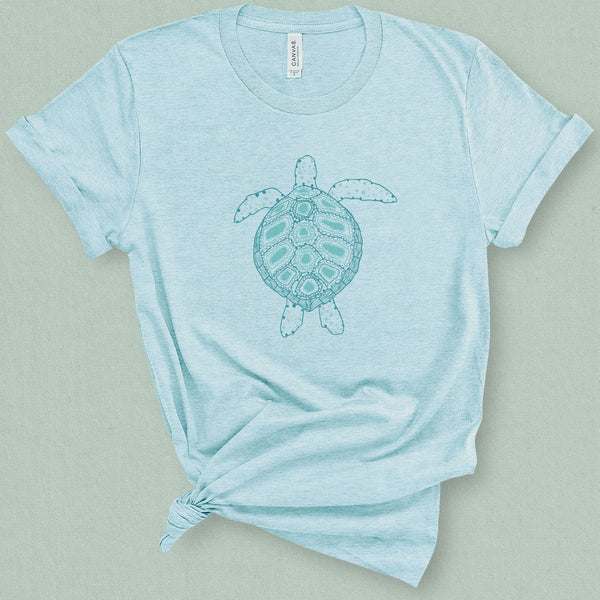 Sea Turtle Graphic Tee - MoxiCali