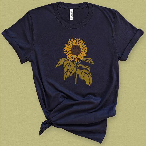 Sunflower Graphic Tee - MoxiCali