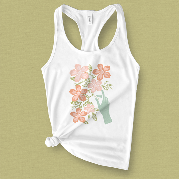 Gift of Flower Blossoms Tank Top