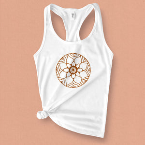 Boho Mandala Boho Graphic Tank Top - MoxiCali