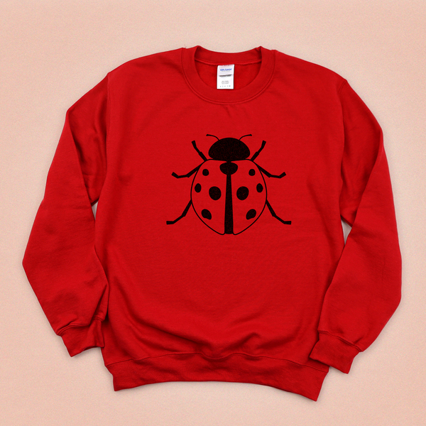 Ladybug Crewneck Sweatshirt - MoxiCali